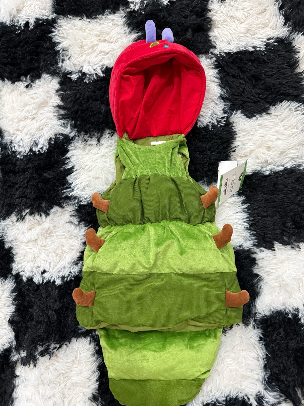 Pottery barn rare NWT Eric Carle the hungry Caterpillar costume - Picture 6 of 6